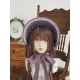 Hoshibako Works Lady Pearl Bonnet(Pre-Made/8 Colours/Full Payment Without Shipping)